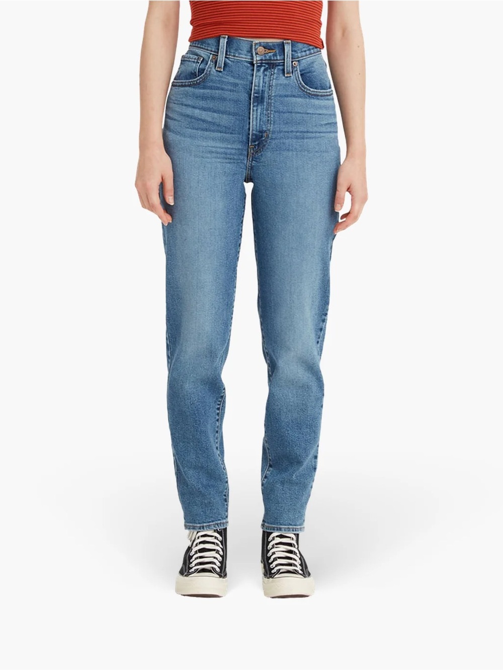 LEVIS High Waisted Mom Jean Women’s  Light Blue